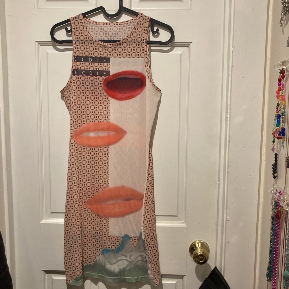 Funky pink dress